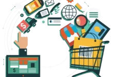 E commerce Omnichannel Online shopping Sales Retail شبكة منهج نت التعليمية