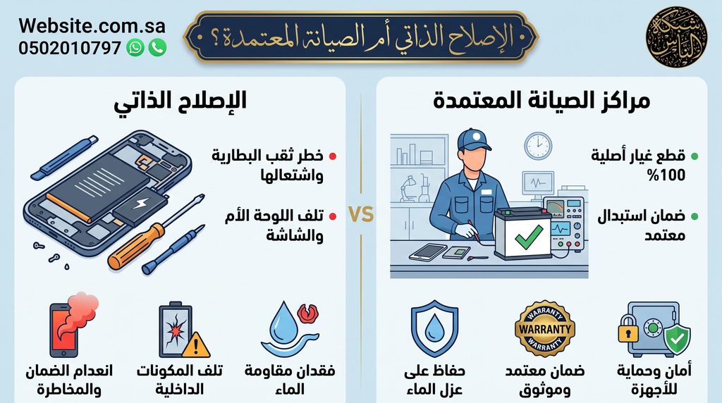 دليل تصليح وصيانة بطاريات الجوال هل تختار الإصلاح الذاتي في المنزل أو محل صيانة معتمد